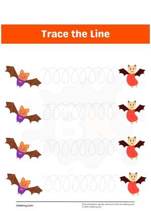 Tracing Curved Line with Help of Bats