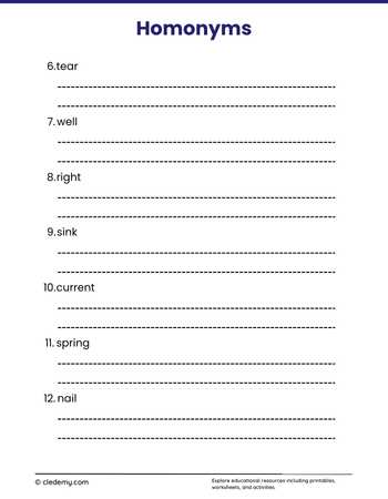 worksheet