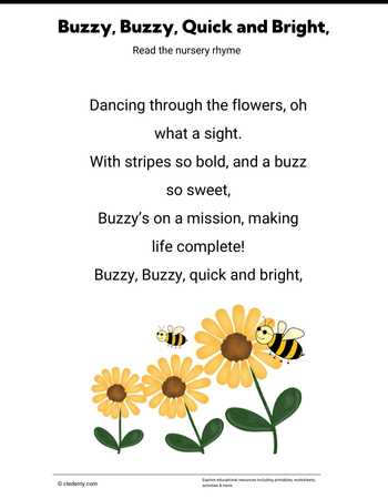 Rhyme on Bee