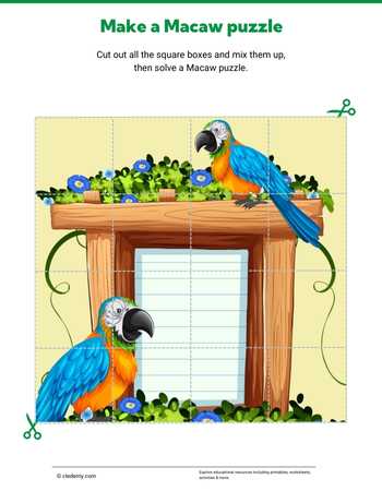 Macaw Jigsaw Puzzle