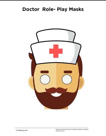 Doctor  Role- Play Masks