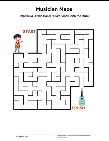 Musician Maze