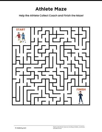 Athlete Maze