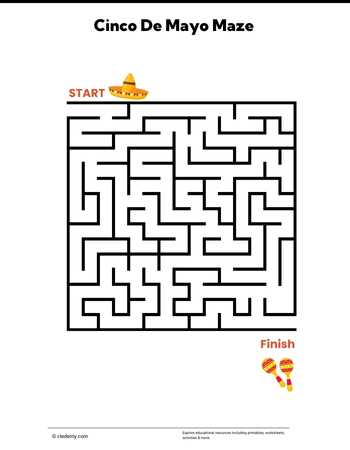 Cinco De Mayo-Maze