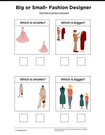 Big or Small- Fashion Designer