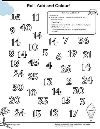 Summer Roll, Add and Colour