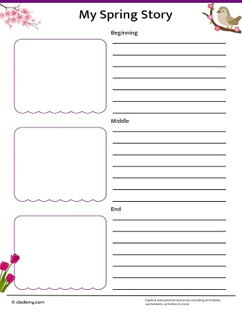 Spring Story Writing