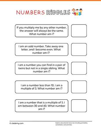 Numbers Riddles