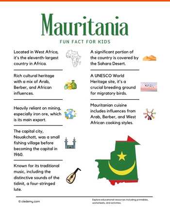 Mauritania Fun Facts