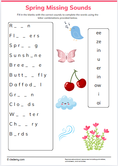 Spring Missing Sounds