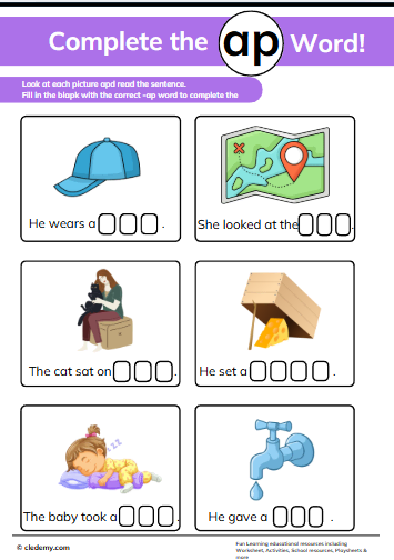 Complete the Ap Words