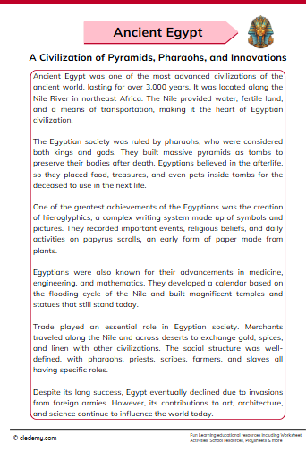Ancient Egypt