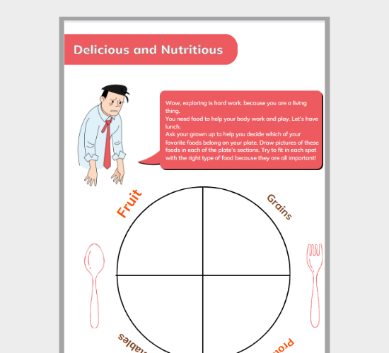 Delicious and Nutritious Food Sorting