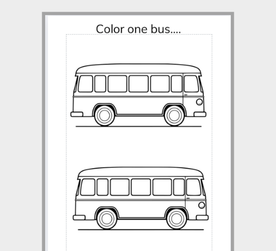 Count and Color Objects