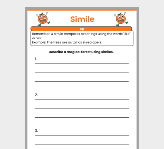 Writing Similes and Metaphors