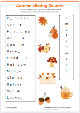 Autumn Missing Sounds