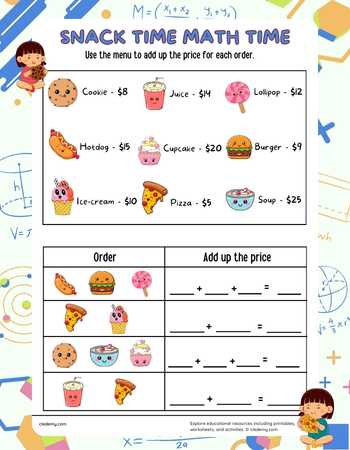 Counting Snacks Challenge