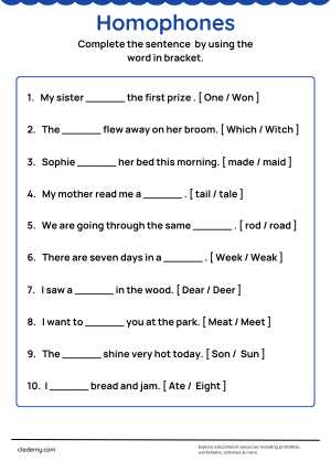 worksheet