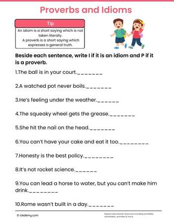 Mastering Proverbs and Idioms