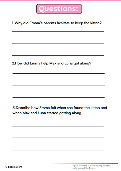 The Lost Kitten Story