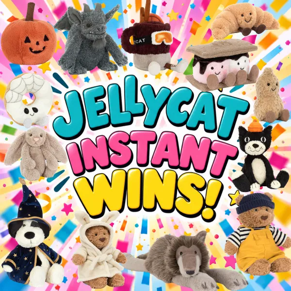 JELLYCAT INSTANT WINS! | JELLYCAT BUNDLE END PRIZE WORTH £150 - OF YOUR CHOICE!