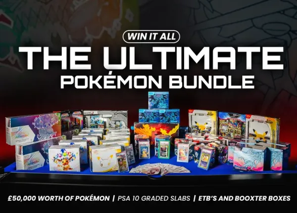 The Ultimate Pokémon Bundle + £10,000 Cash - £25,000 Cash Alternative
