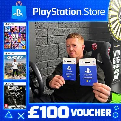 £100 Playstation Store Voucher