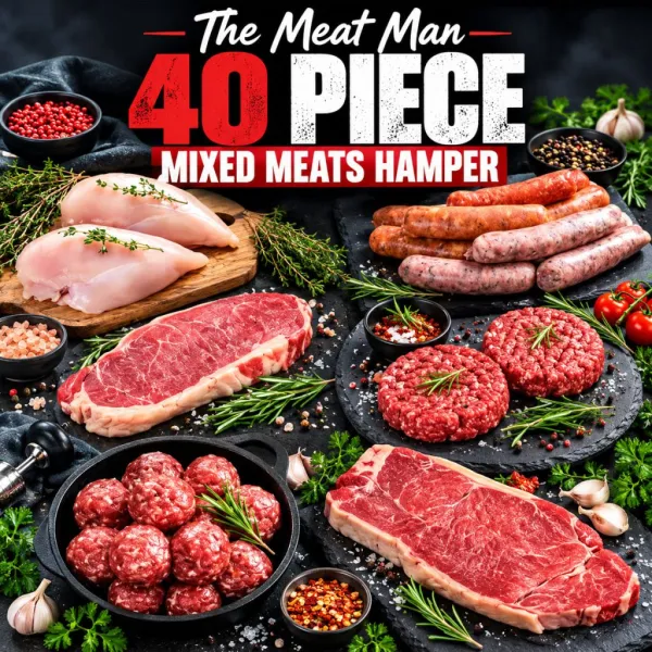The Meat Man – 40 Piece Mixed Meats Hamper