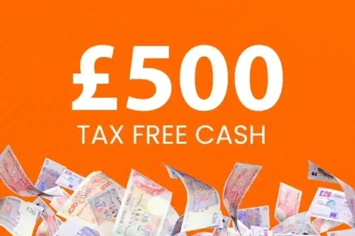 WIN £500 CASH - 15/10