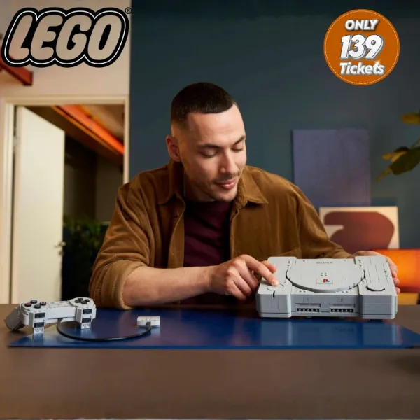 Lego Retro Playstation or Cash!! Only 139 tickets!! 15/10