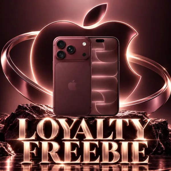 Loyalty Freebie: iPhone 18 Pro or £1,000