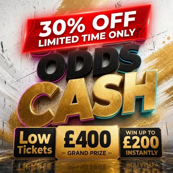 Super Cash 💰 £400 Jackpot 🏆 Win £200 Instantly 🎫 Low Tickets