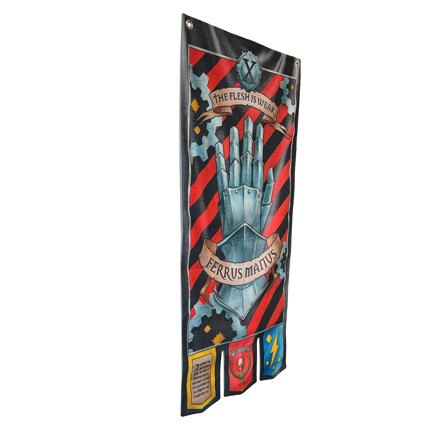 Warhammer 40,000: Iron Hands Chapter Banner - Preorder