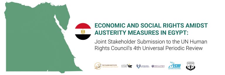Egypt’s Fourth Cycle UPR: Economic and Social Rights