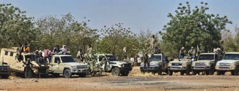 Angry residents loot weapons from the Umbro police station in North Darfur