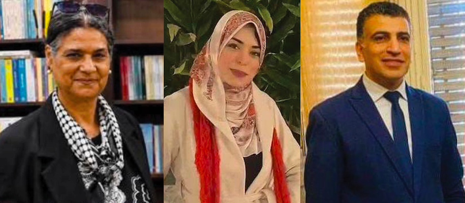 In connection with their activities within the Committee for the Defense of Prisoners of Conscience: The SSSP ordered the detention of lawyer Mohamed Abu El-Diar for 15 days, while releasing Hanan Tantawy and Wafaa El-Masry on bail of EGP 50,000 pending investigation in Case No. 4502 of 2026, after