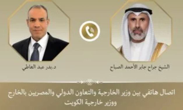 Egypt, Kuwait FMs discuss updates in Middle East