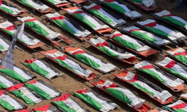 Gaza bids farewell to 112 martyrs in largest mass funeral since war beginning