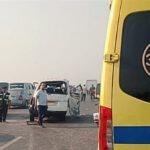 بالأـسماء.. إصابة 15 شخصًا إثر تصادم ميكروباص وسيارة نقل بمطروح