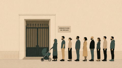علاقة الأجانب بمبنى المحافظة في فرنسا (1/2): "نشعر بالدونية والإهانة"