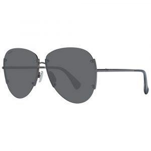 Max Mara Graue Metall-Sonnenbrille