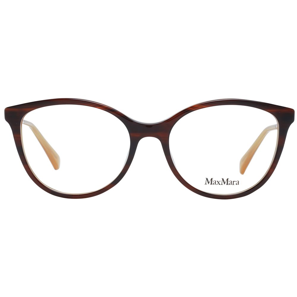 Max Mara Braune Metall- und Kunststoffbrille (Gestelle) – Bild 2