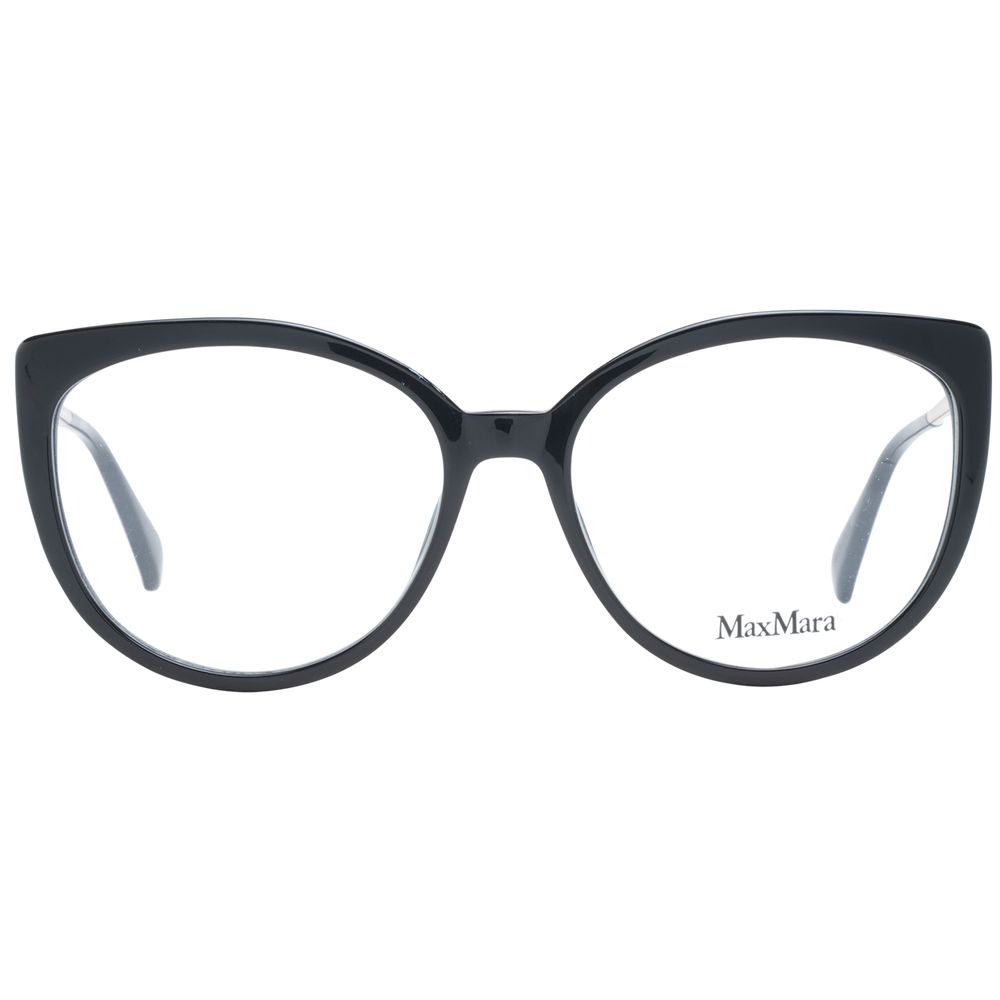 Max Mara Schwarze Kunststoffbrille (Gestelle) – Bild 2