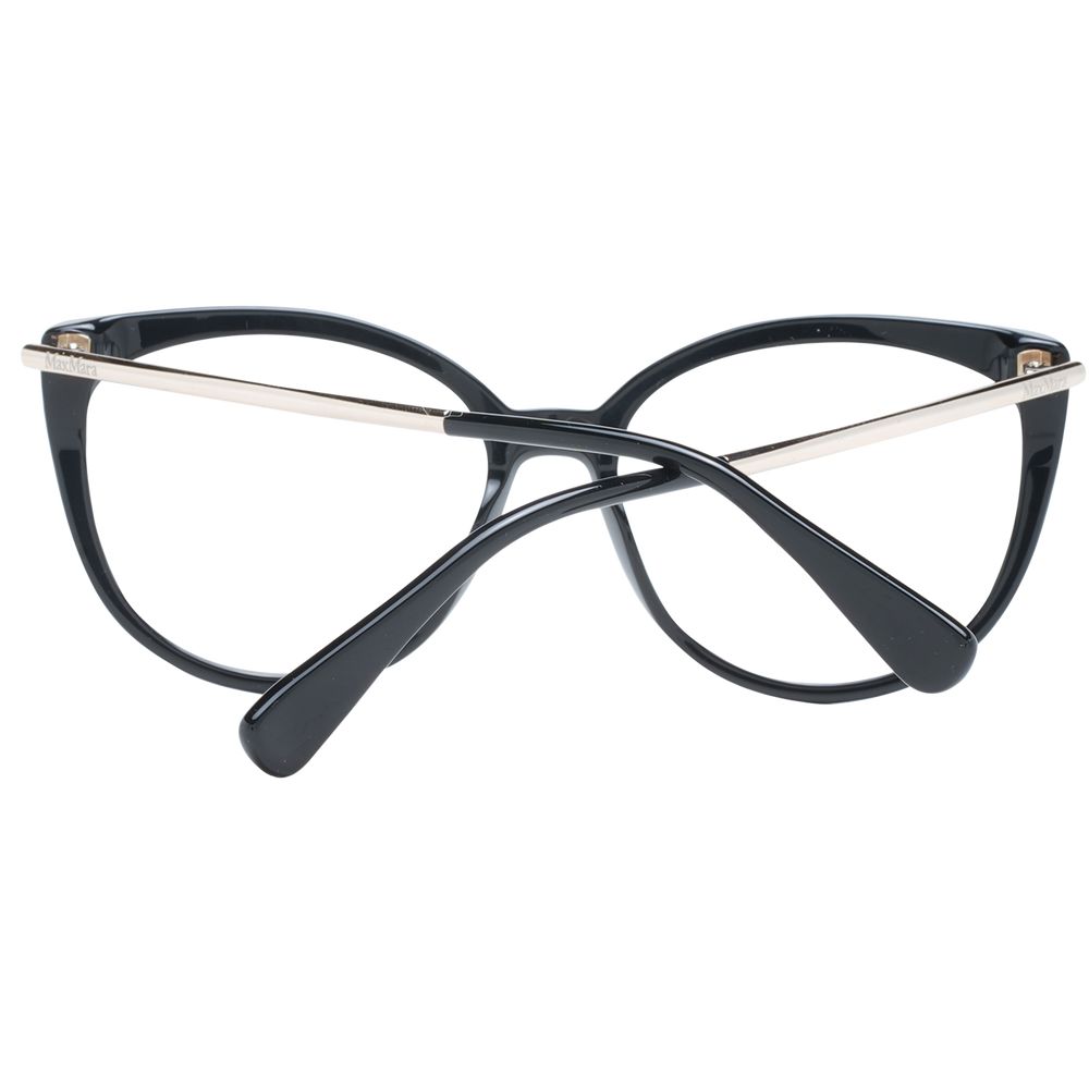 Max Mara Schwarze Kunststoffbrille (Gestelle) – Bild 3