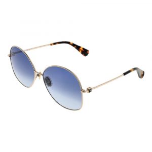 Max Mara Goldene Metall-Sonnenbrille