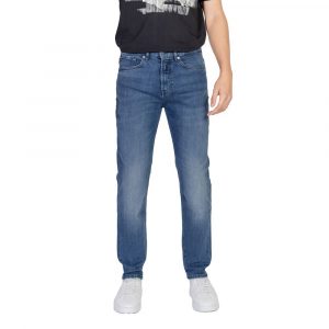 Hugo Boss Relaxed Fit Jeans aus blauer Baumwolle
