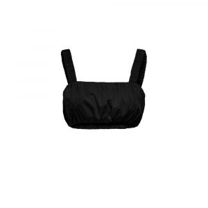 Only Schwarzes Baumwolltop