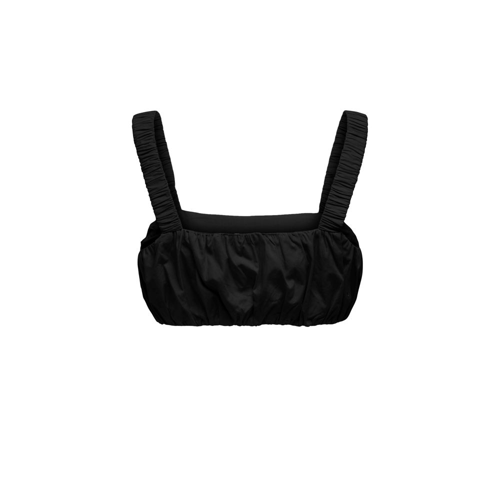 Only Schwarzes Baumwolltop – Bild 2