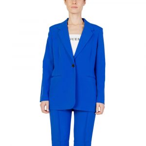 Only Blauer Blazer aus wiederverwertetem Polyester