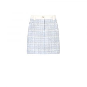 Morgan De Toi Blauer Polyester-Minirock